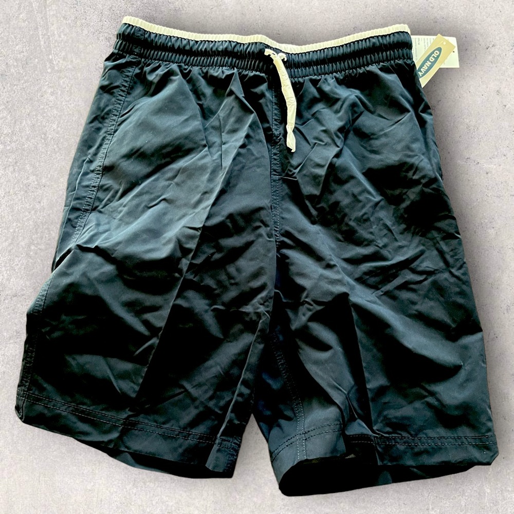 ⭐️ NWT - Old Navy Boys XXL (18) Navy Blue Swimsuit